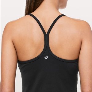 Lululemon Power Y Tank Black Size 2
